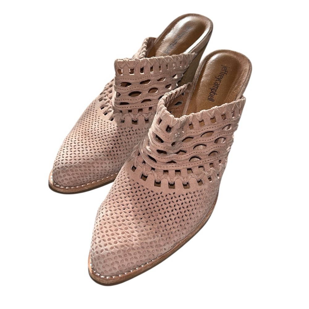 Jeffrey Campbell Favela Perforated Mules